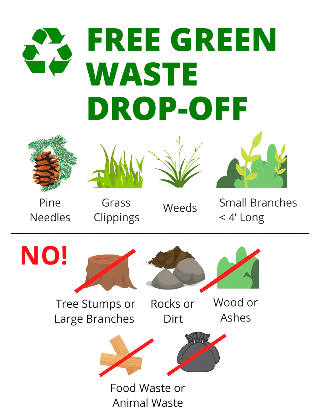 Free Green Waste Drop-Off Events Return to Nevada County: Helping Residents Stay Fire-Safe This&nbsp;Fall